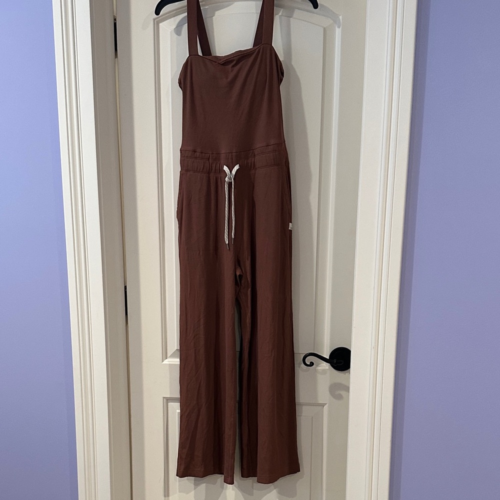 Vuori Chocolate Brown Women's Jumpsuit
